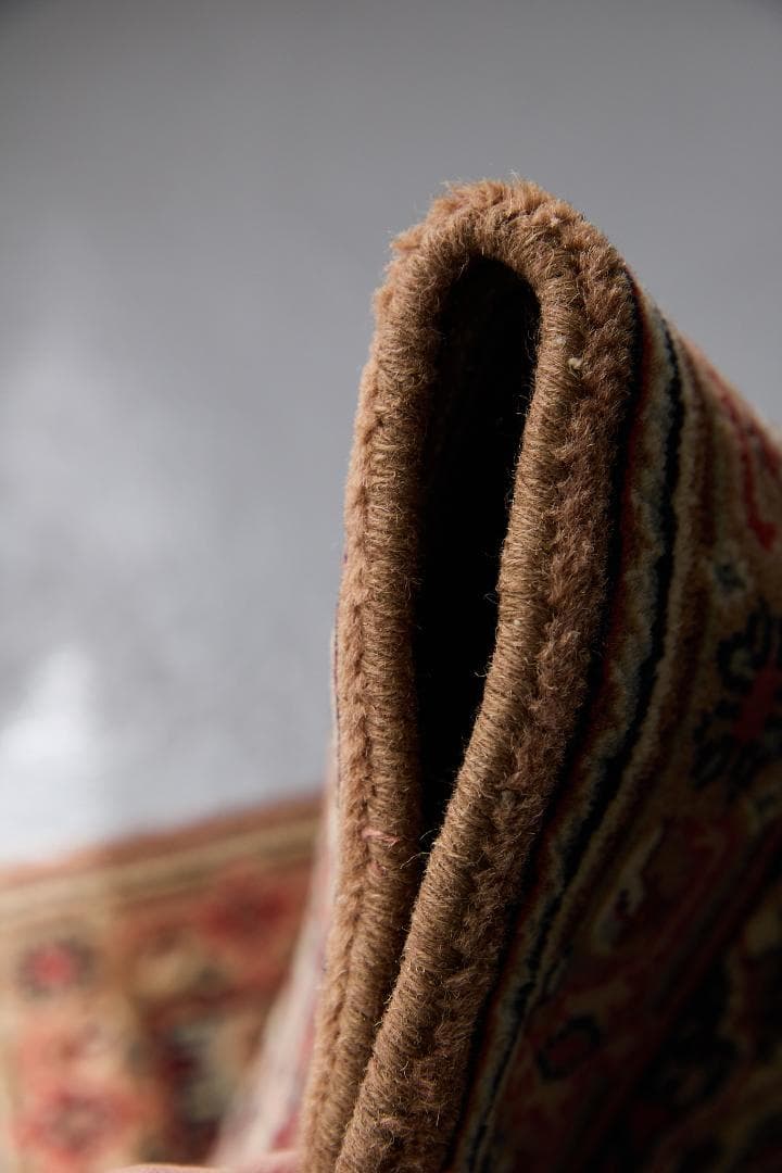 ヴィンテージラグ　ペルシャ絨毯　ハマダン産（96×61cm）赤　アイボリー　緑