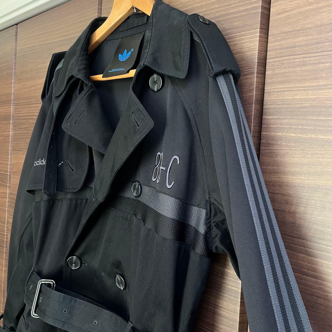 ジャケット・アウター adidas blue version 83-C trench coat M