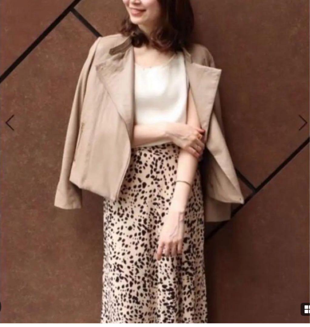 新品NOBLEラムレザーライダースジャケット