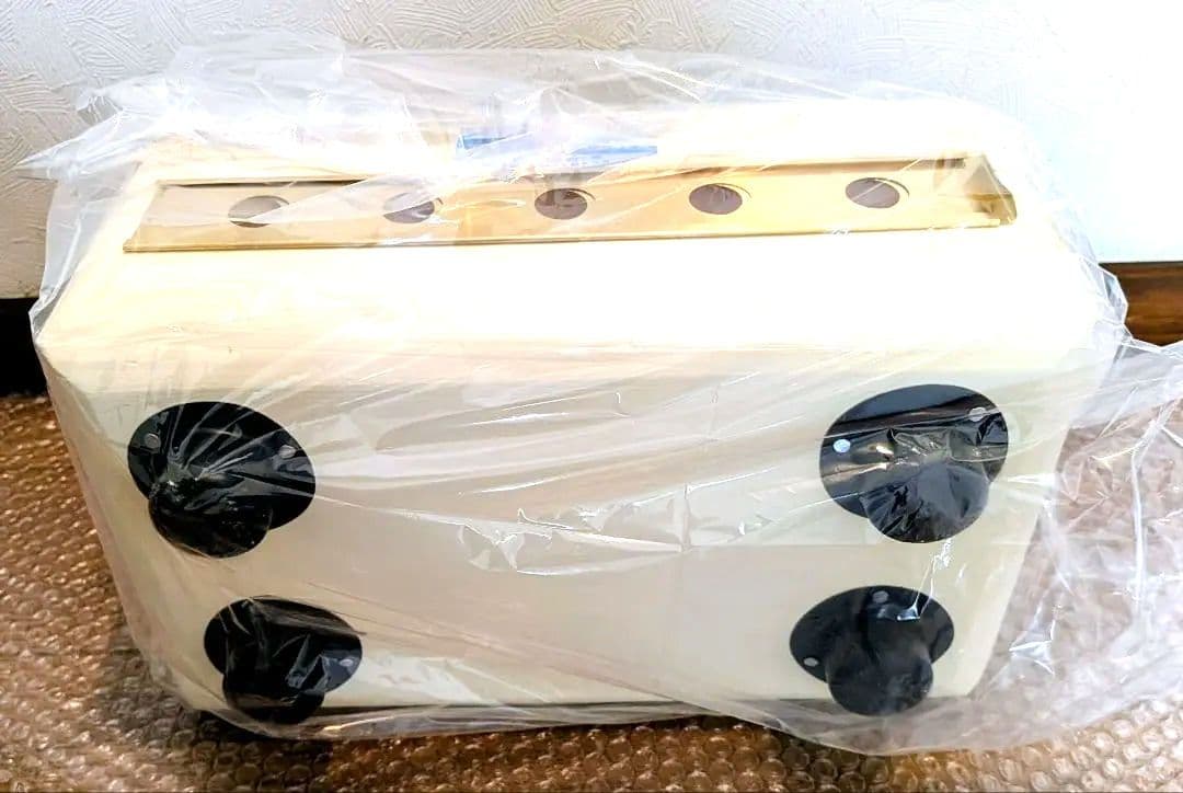 【極希少】丸和工業 天然珪藻土切り出し「なごみ七輪」 真鍮巻 能登 珠洲産