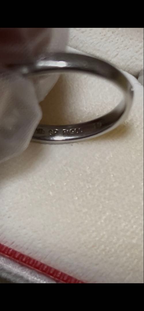 Pt900 プラチナ リング 19号 9号 セット 9.4g