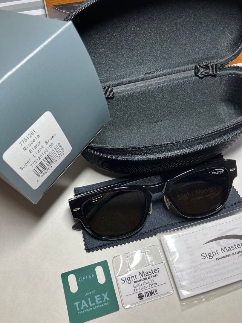 サイトマスター　ミセラ　ブラック　スーパーライトブラウン　TALEX