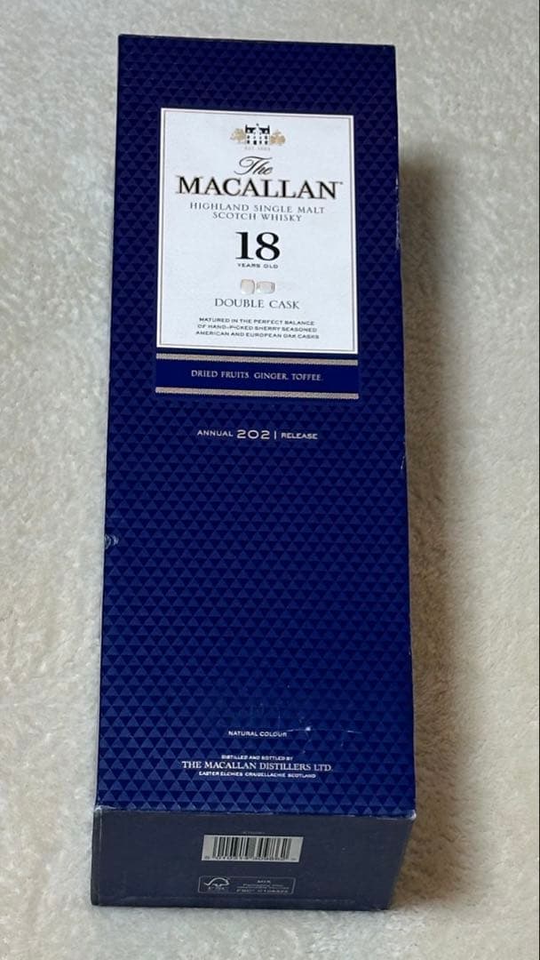 ウイスキー The Macallan 18 Double Cask 700ml