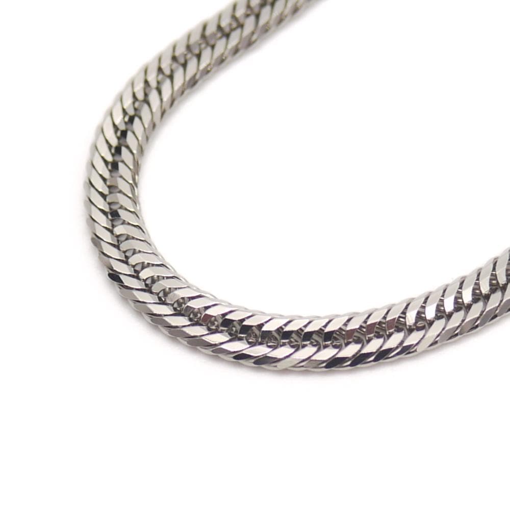 30g Pt850 喜平12面トリプルネックレス プラチナ Y04984