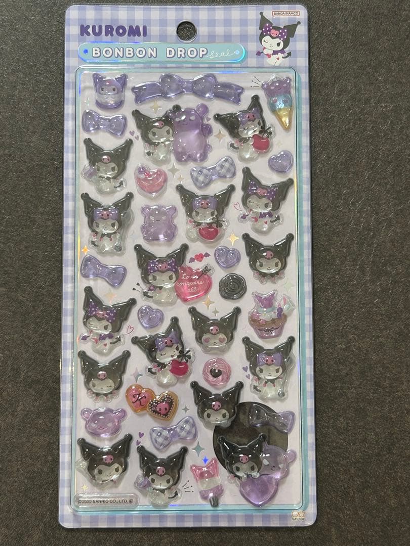 【正規品】サンリオボンボンドロップシール第一弾8枚セット