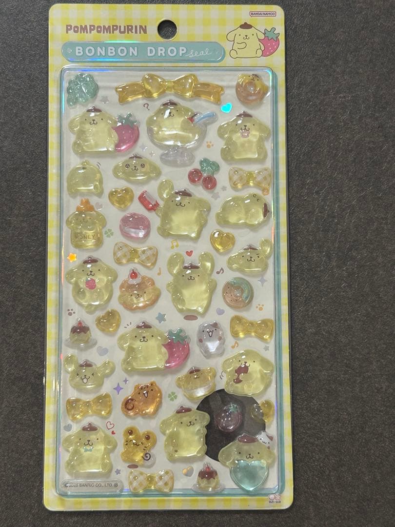 【正規品】サンリオボンボンドロップシール第一弾8枚セット