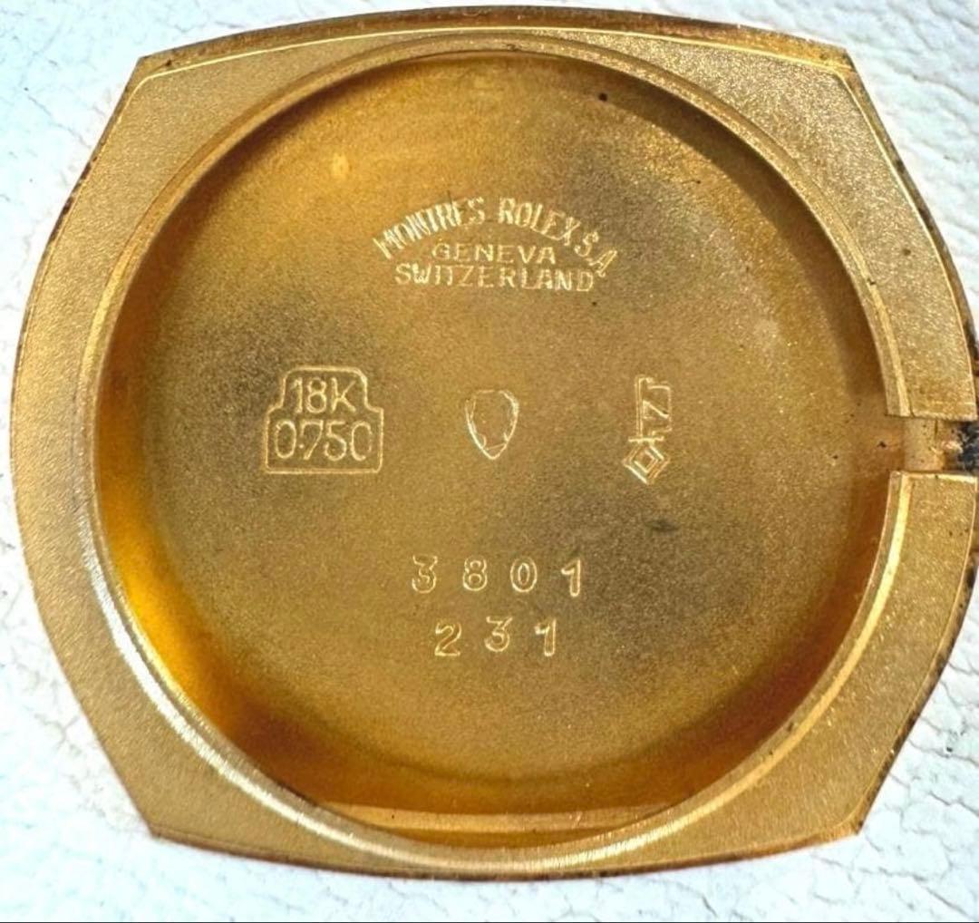 ロレックス ROLEX ヴィンテージ チェリーニ K18YG 1600 手巻き