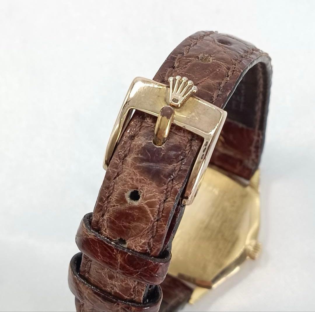 ロレックス ROLEX ヴィンテージ チェリーニ K18YG 1600 手巻き