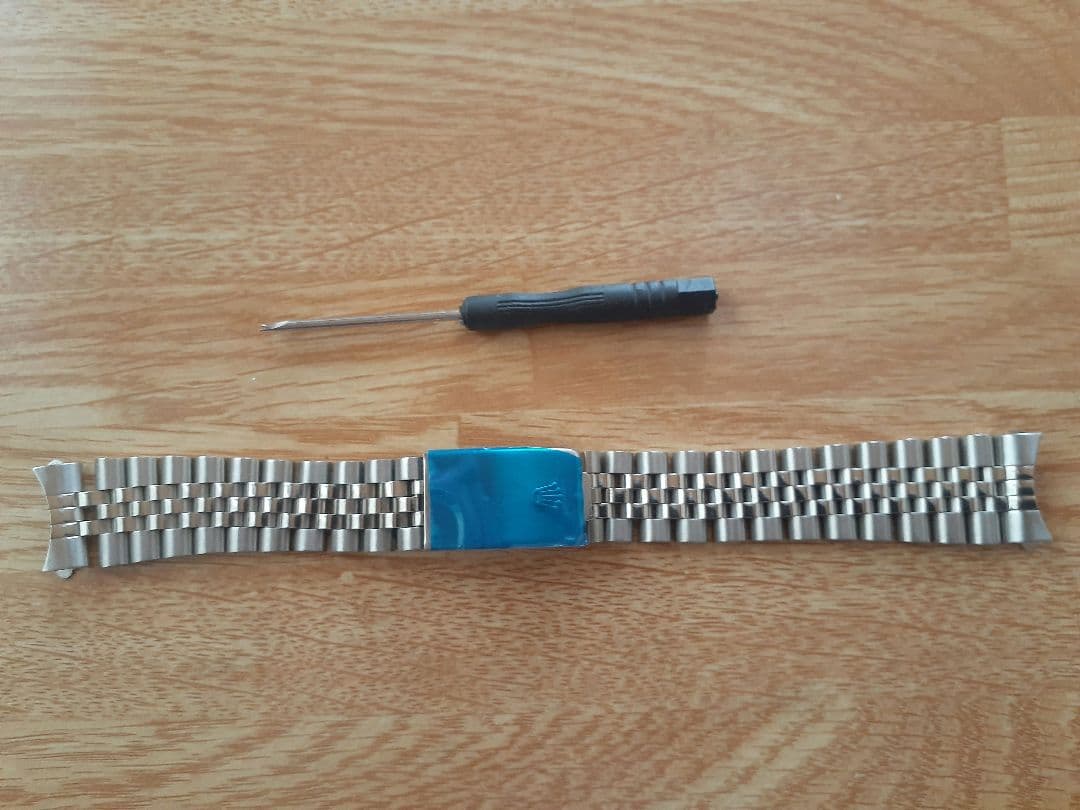 ステンレスベルト　19mm 　ロレックス互換品