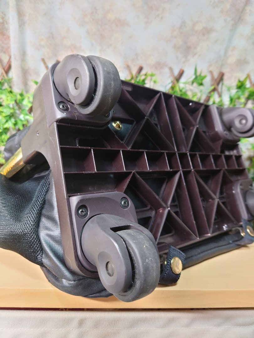 ふ*め様 美品♡旅行やお買い物に活躍❣️カナナプロジェクト　キャリー　ブラック×