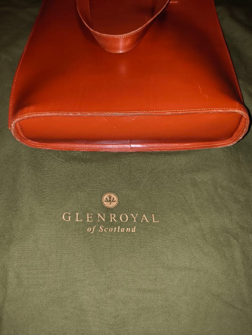 【GLEN/グレンロイヤル】ブライドルレザーTOTE BAG TALL