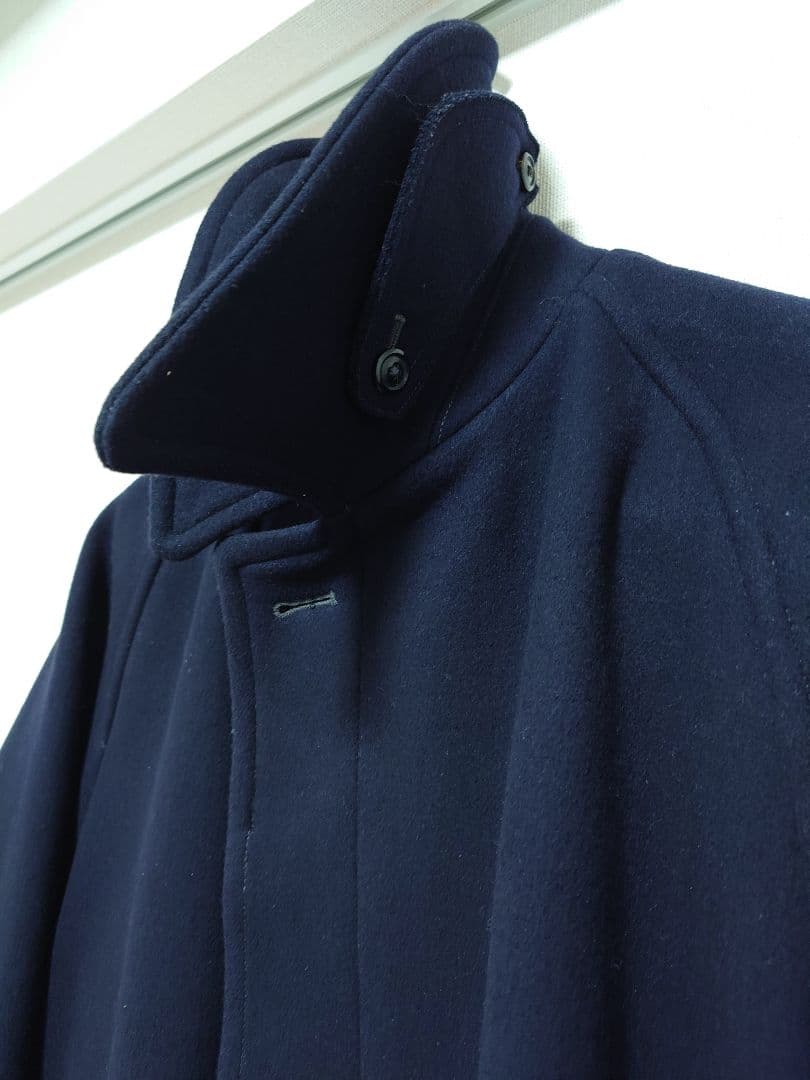 kaptain sunshineトラベラーコートネイビー38