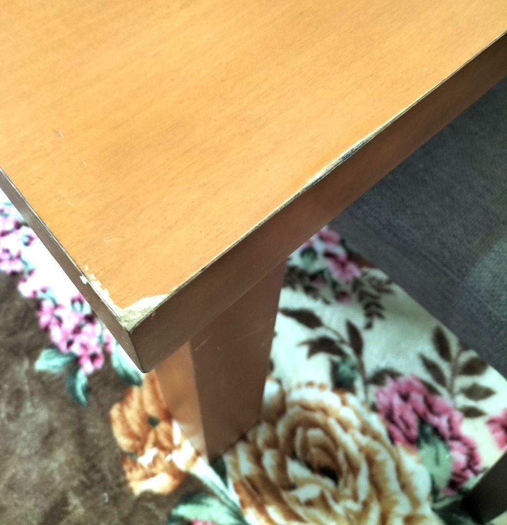 静岡市引き取り 木製ダイニングテーブル と 椅子4脚 セット