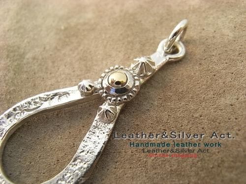 イーグル シルバーペンダントトップ、スタッズスターグラスホルダー 925 アポロ