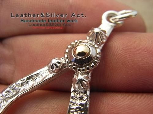 イーグル シルバーペンダントトップ、スタッズスターグラスホルダー 925 アポロ