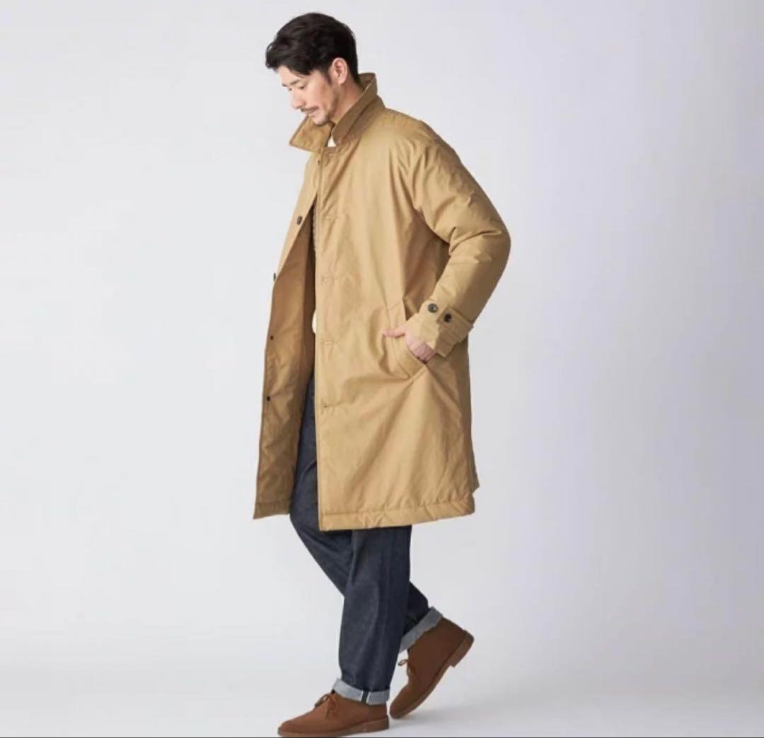 SHIPS:〈撥水〉Thinsulate 中綿 ステンカラーコート／シップス