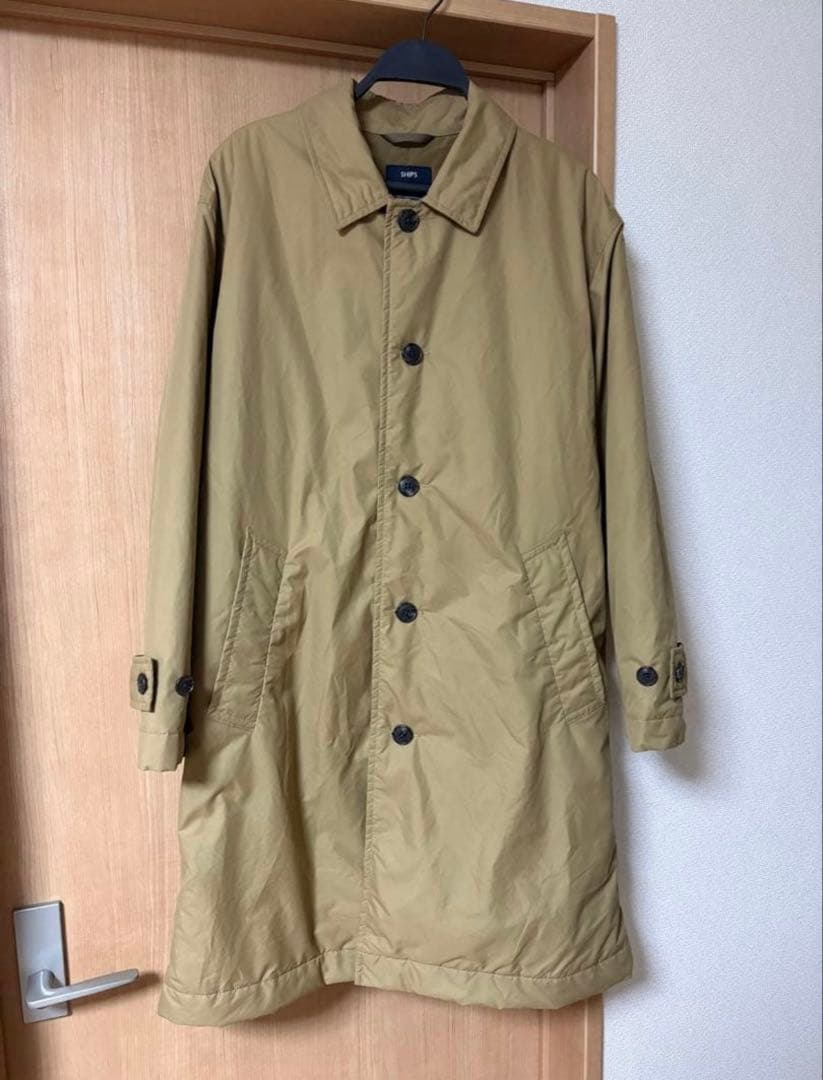 SHIPS:〈撥水〉Thinsulate 中綿 ステンカラーコート／シップス