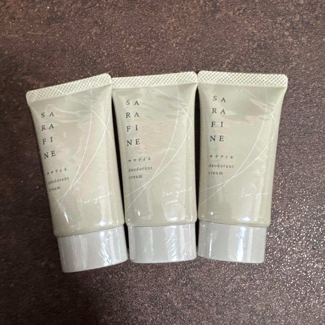 SARA FINE デオドラントクリーム 25g×3個