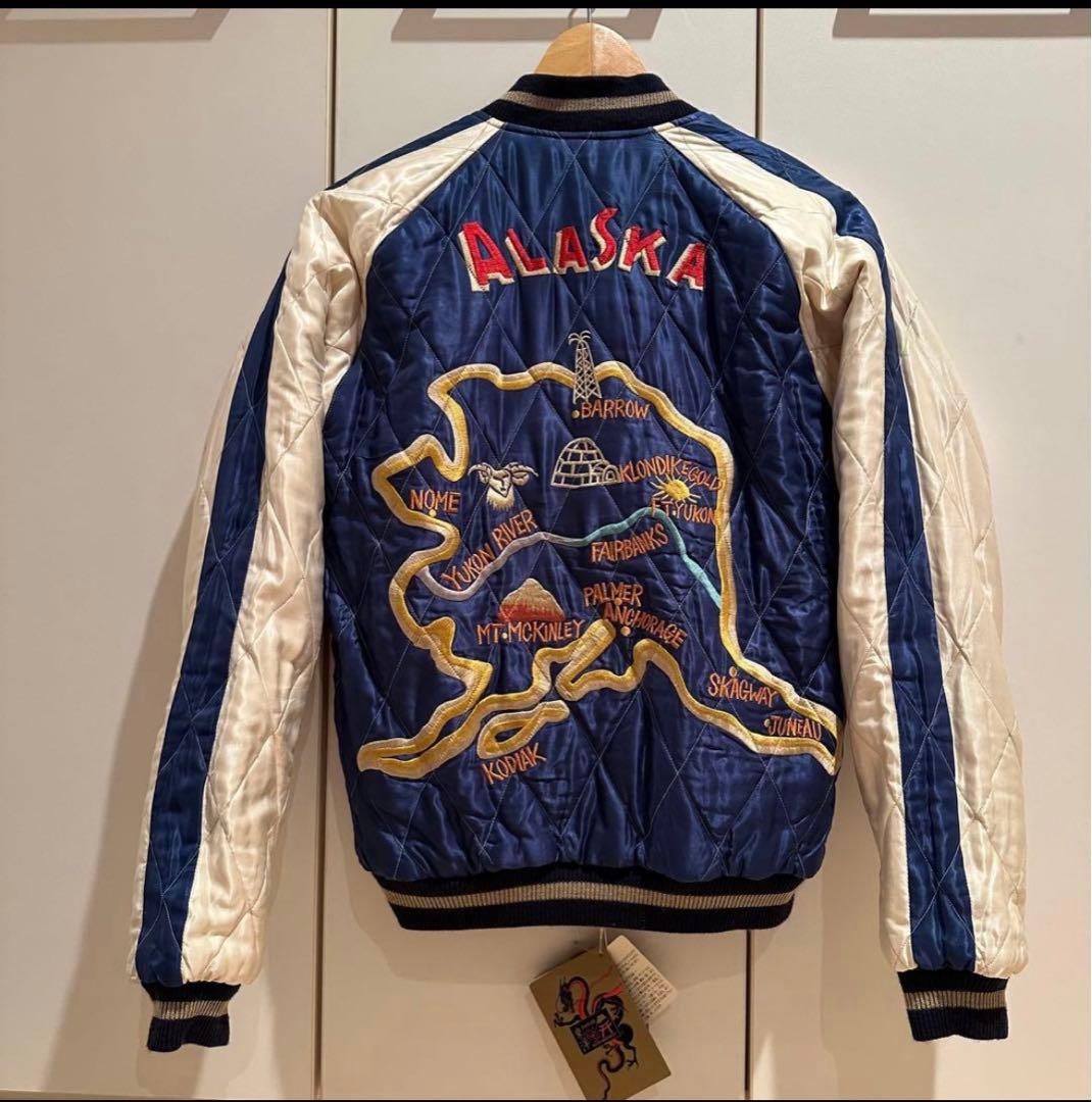 スカジャン　アラスカジャン　犬ゾリ　新品