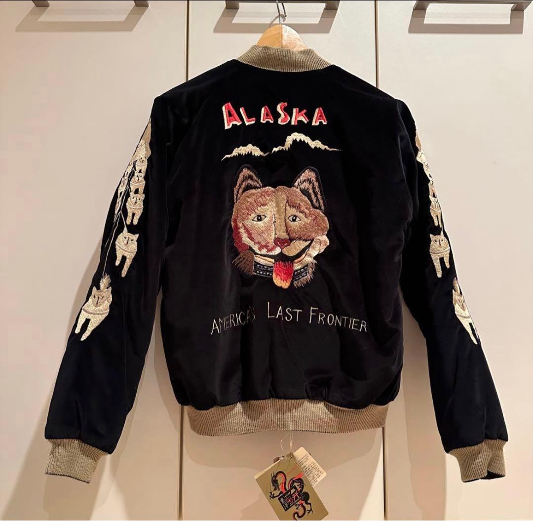 スカジャン　アラスカジャン　犬ゾリ　新品