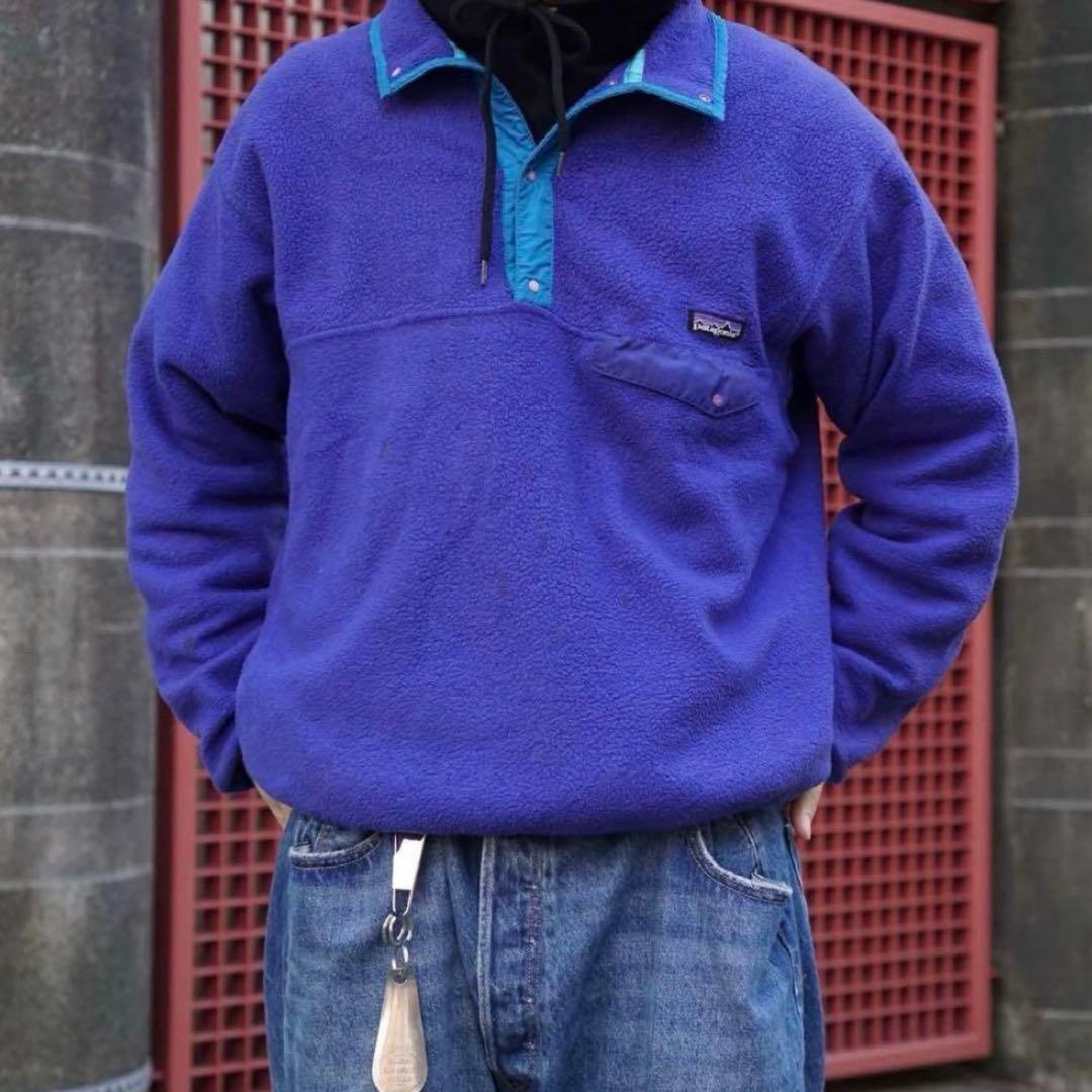 極美品 1990s Patagonia パタゴニア スナップT SNAP T