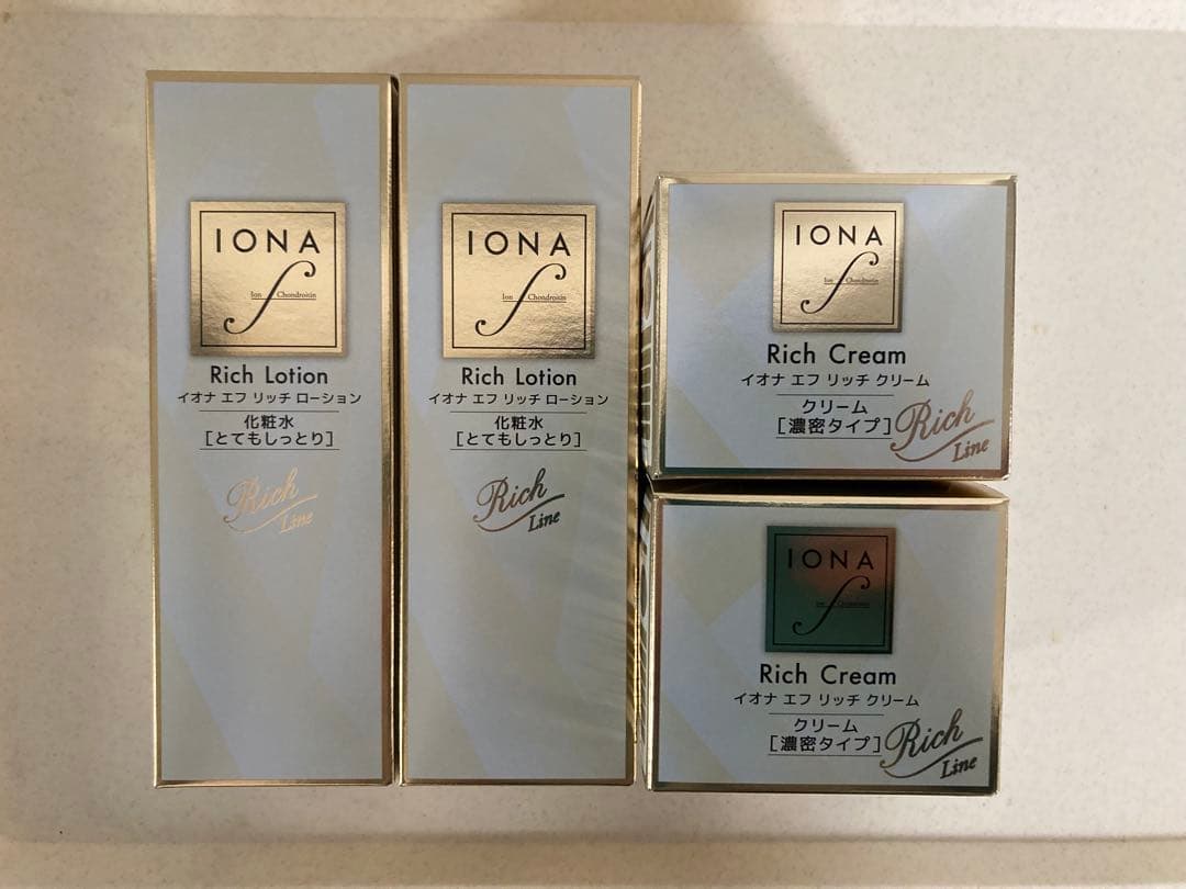 イオナエフ 4点セット (リッチローション2点・リッチクリーム2点)