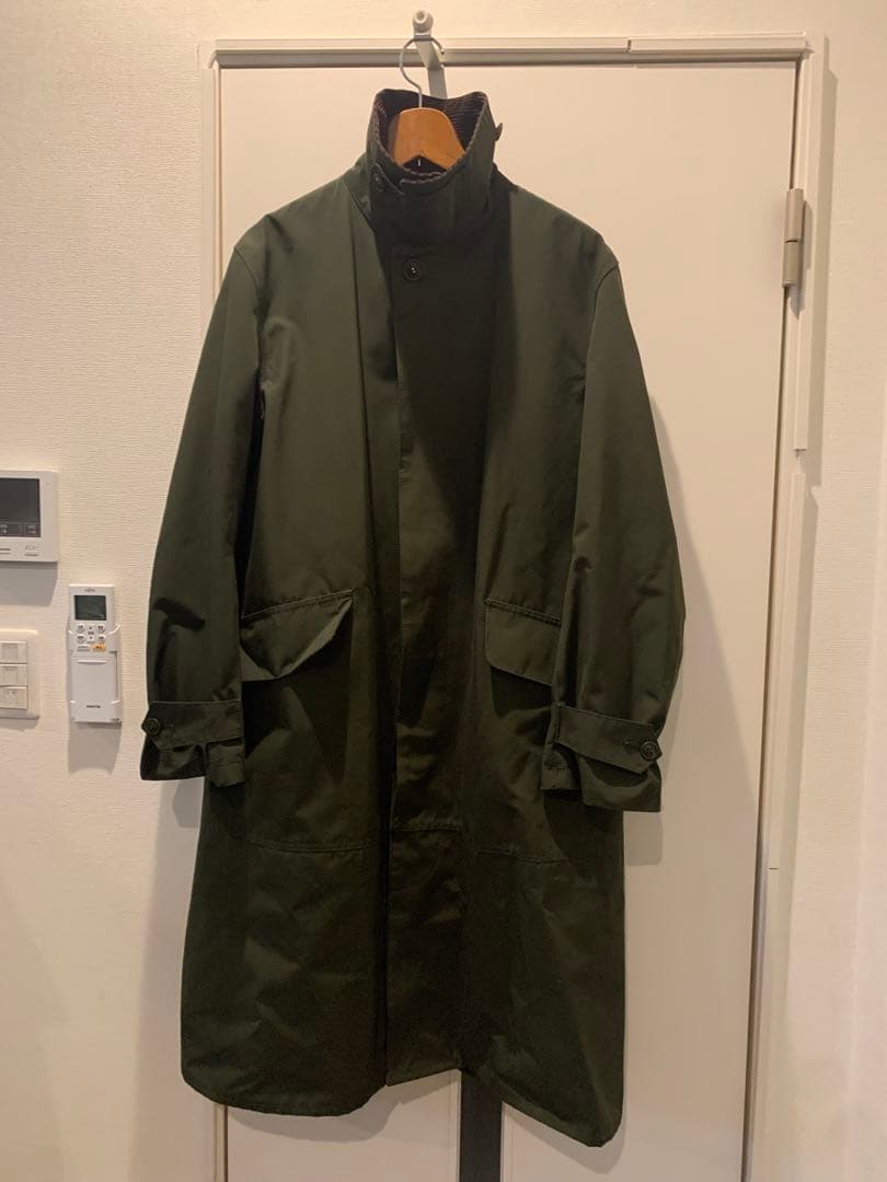 Barbour × BEAMS PLUS 2Layerシングルブレステッドコート