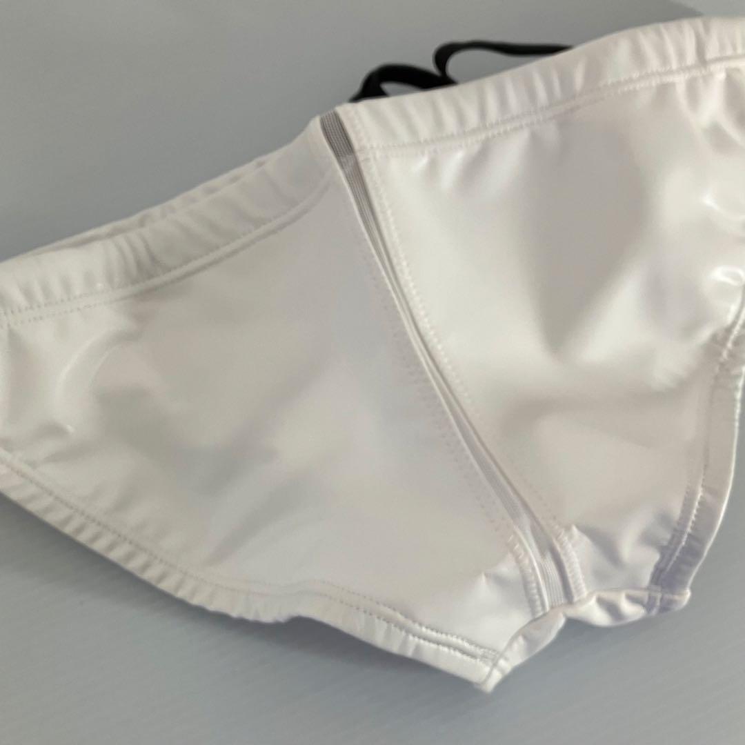 【新品Sサイズ】MIZUNO/ミズノ 水球水着 ウォーターポロ 競パン：ホワイト