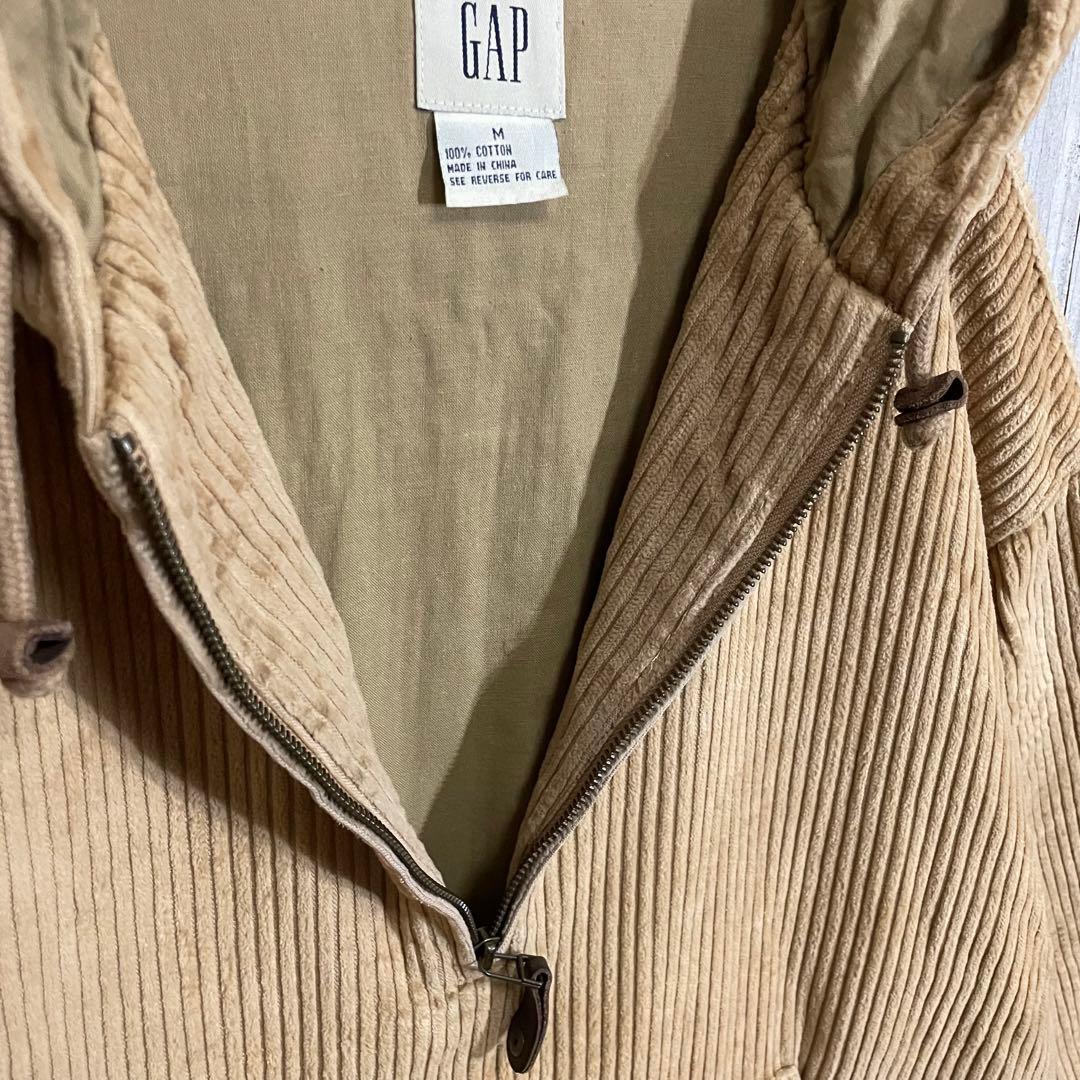 【希少最高カラー】ギャップ　太畝コーデュロイ　アノラックジャケット　M