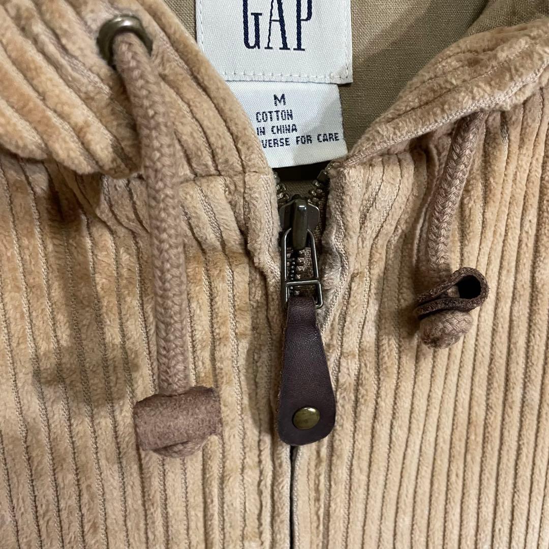 【希少最高カラー】ギャップ　太畝コーデュロイ　アノラックジャケット　M