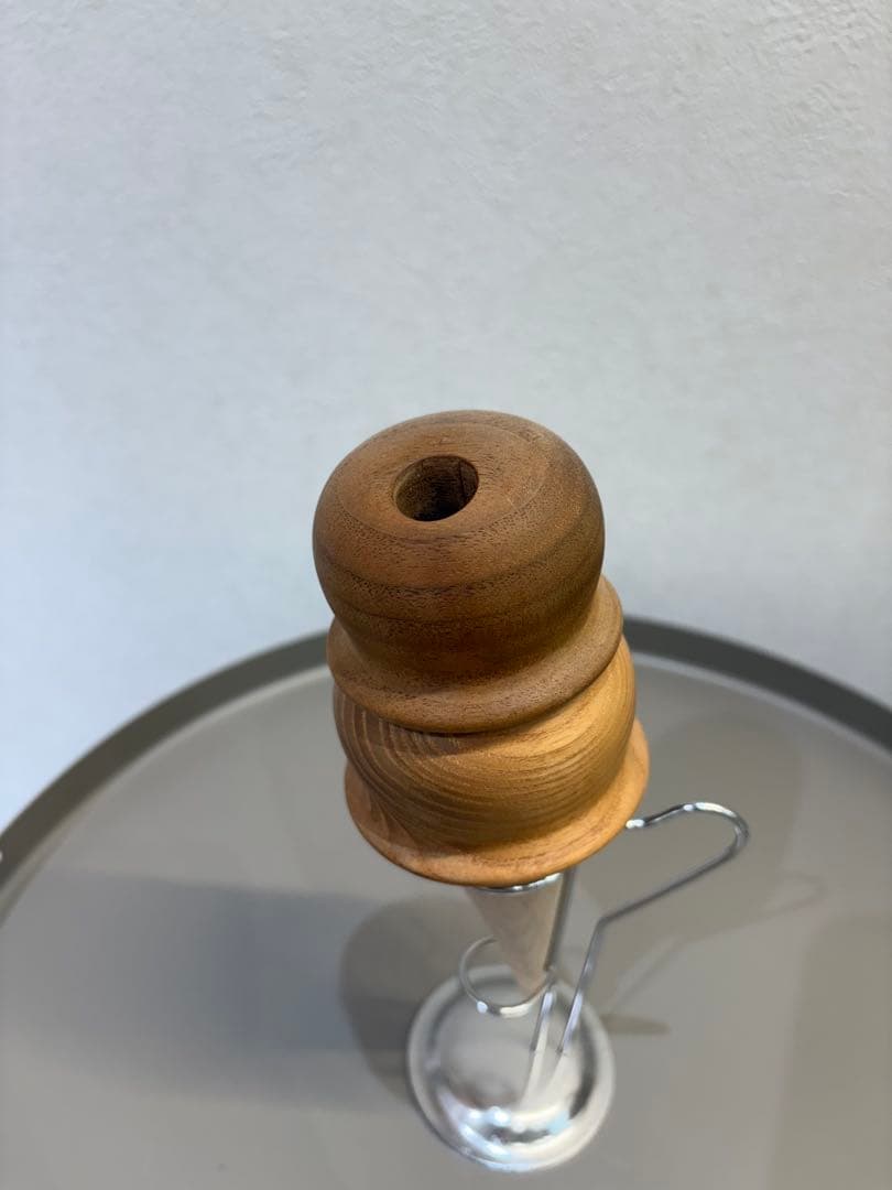 seesee アイスクリームコーン型 木製 花瓶