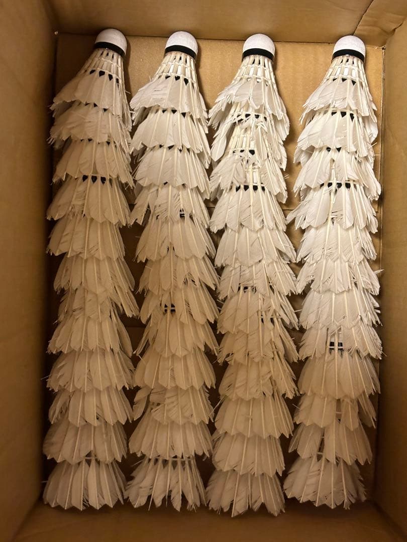 バドミントンシャトル 【中古】240個 ⓭