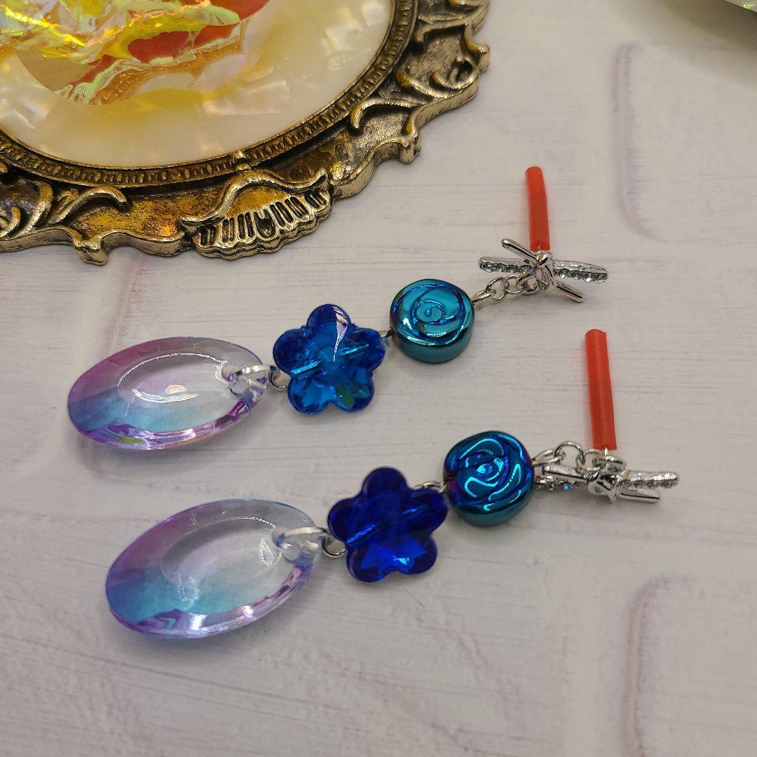 ハンドメイドピアス1864