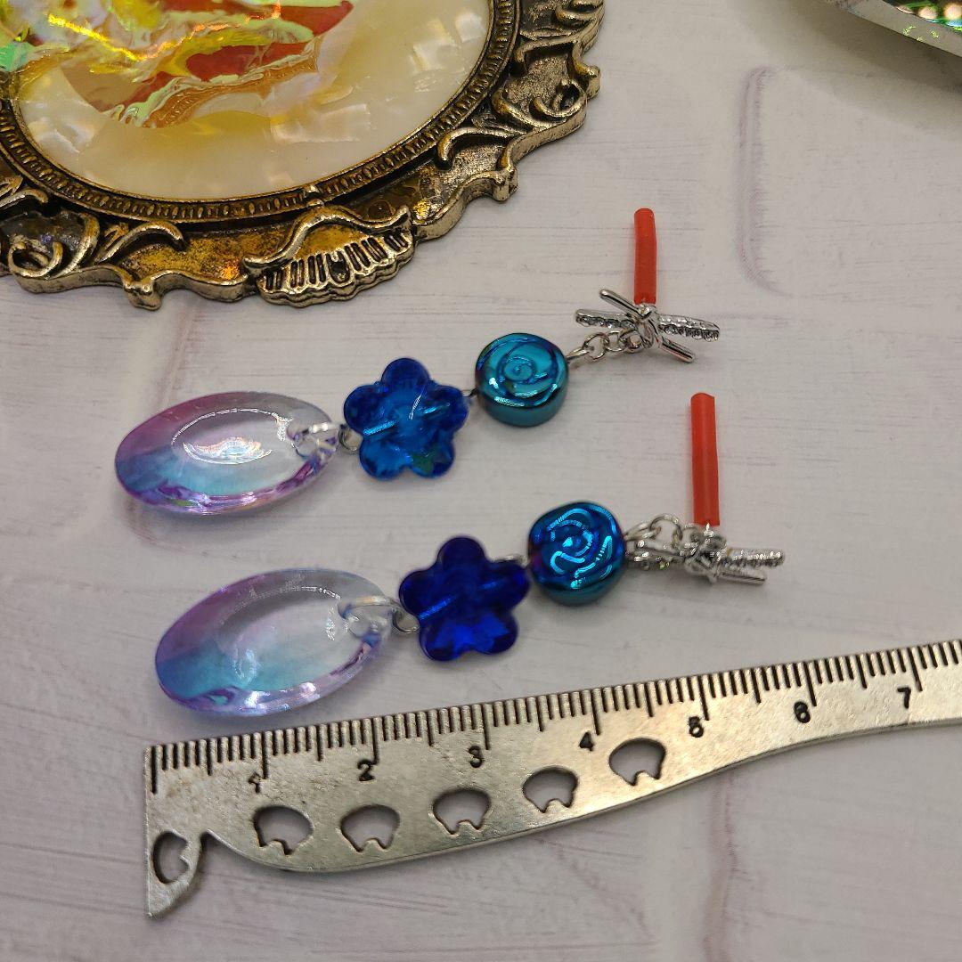 ハンドメイドピアス1864