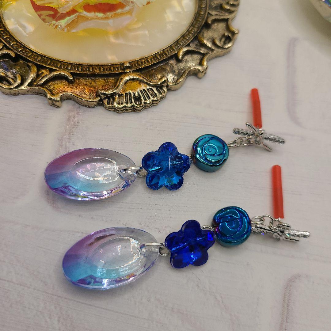 ハンドメイドピアス1864