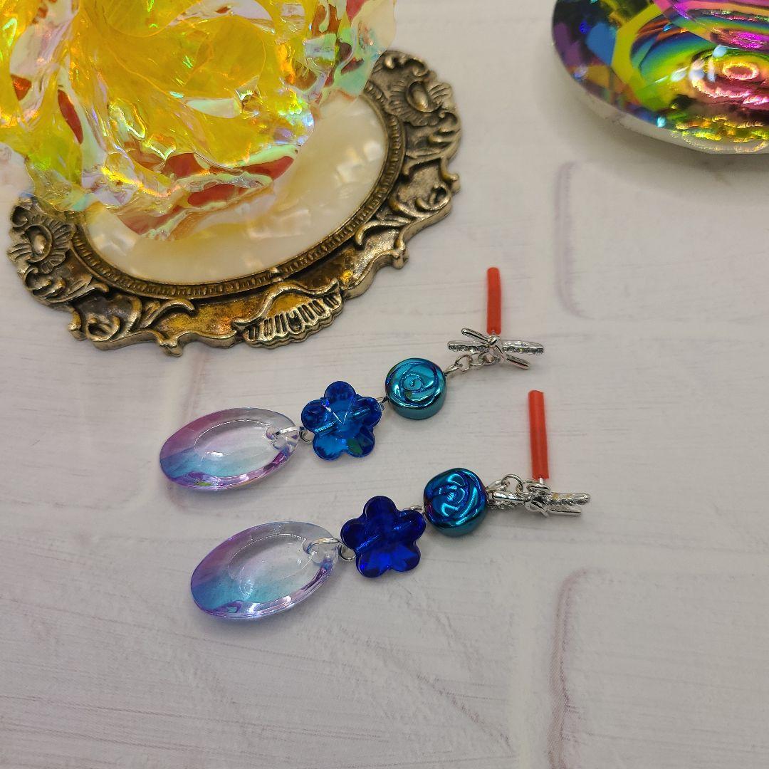 ハンドメイドピアス1864