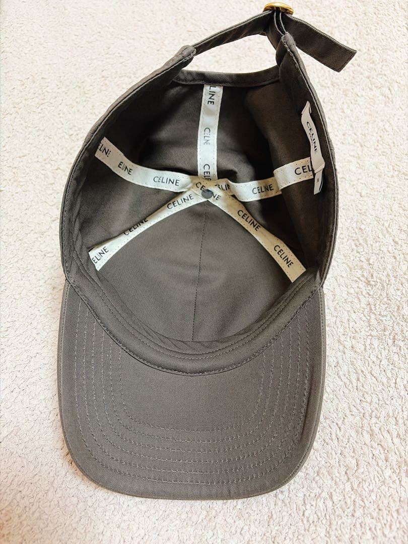 【CELINE】トリオンフ柄 キャップ