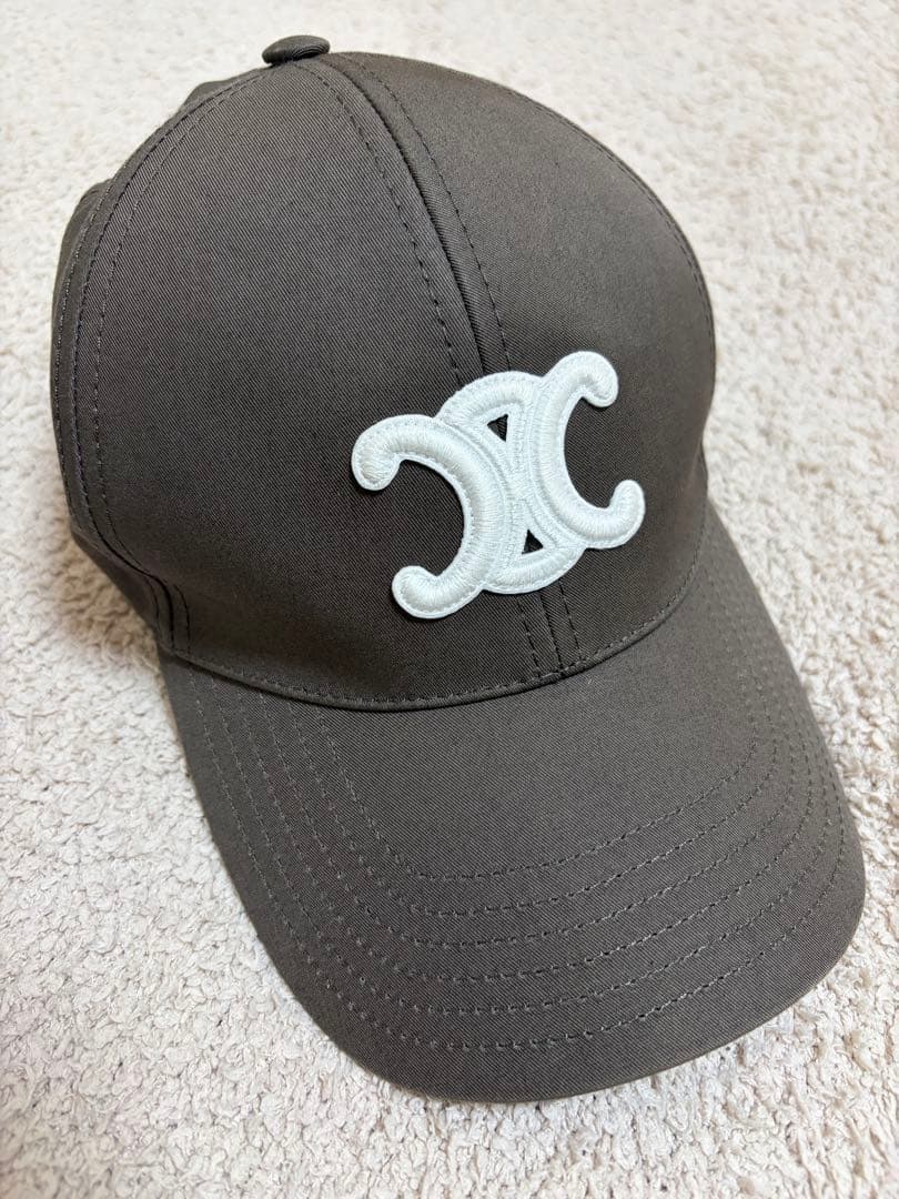 【CELINE】トリオンフ柄 キャップ