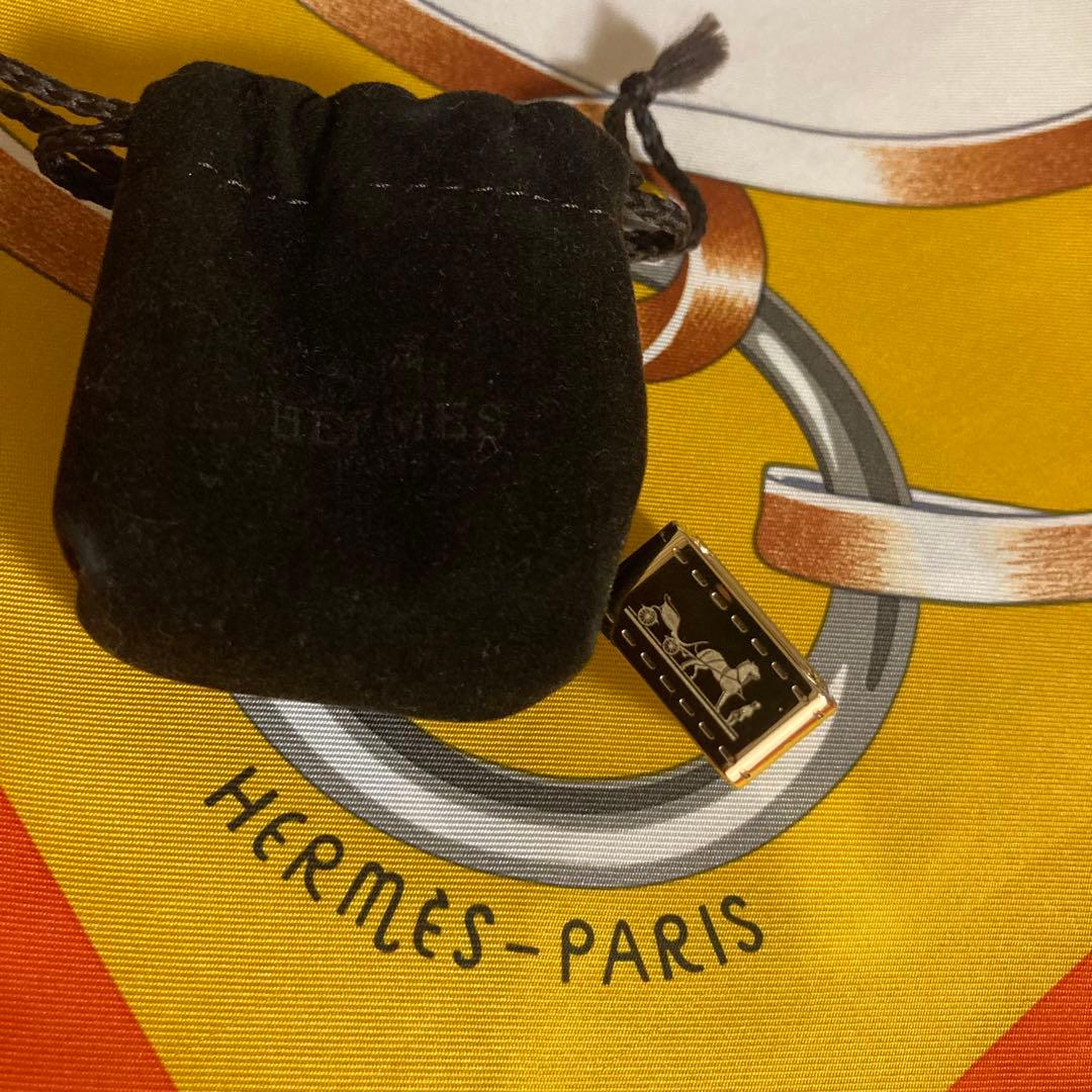 HERMÈS スカーフ(カレ90)/リングセット