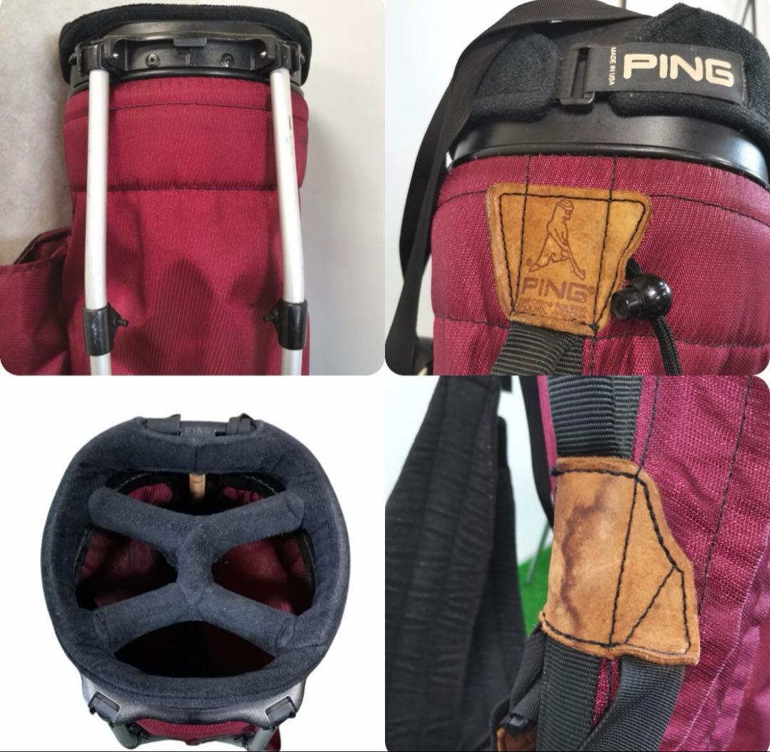 け*ご様 PING キャディバッグ ビンテージ 1990年代 コレクション品 レ