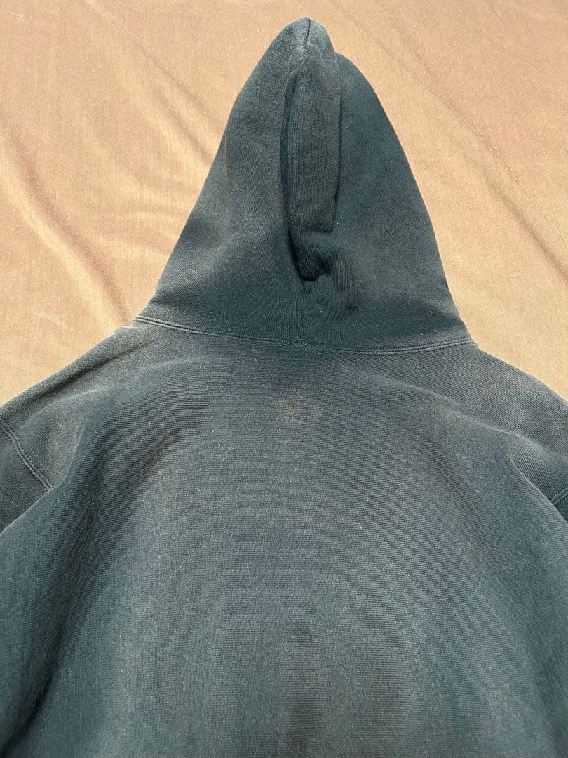 80s 3段 カレッジ Chanpion リバースウィーブ 青単色タグ 復刻