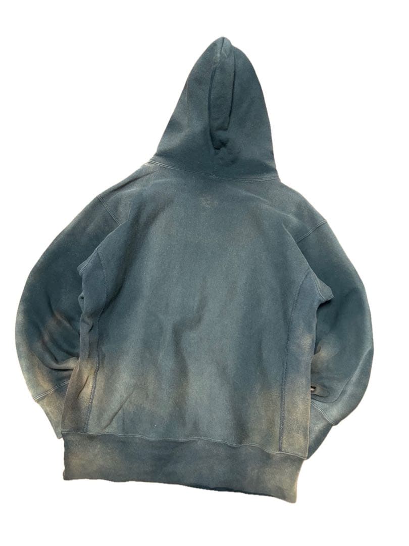 80s 3段 カレッジ Chanpion リバースウィーブ 青単色タグ 復刻