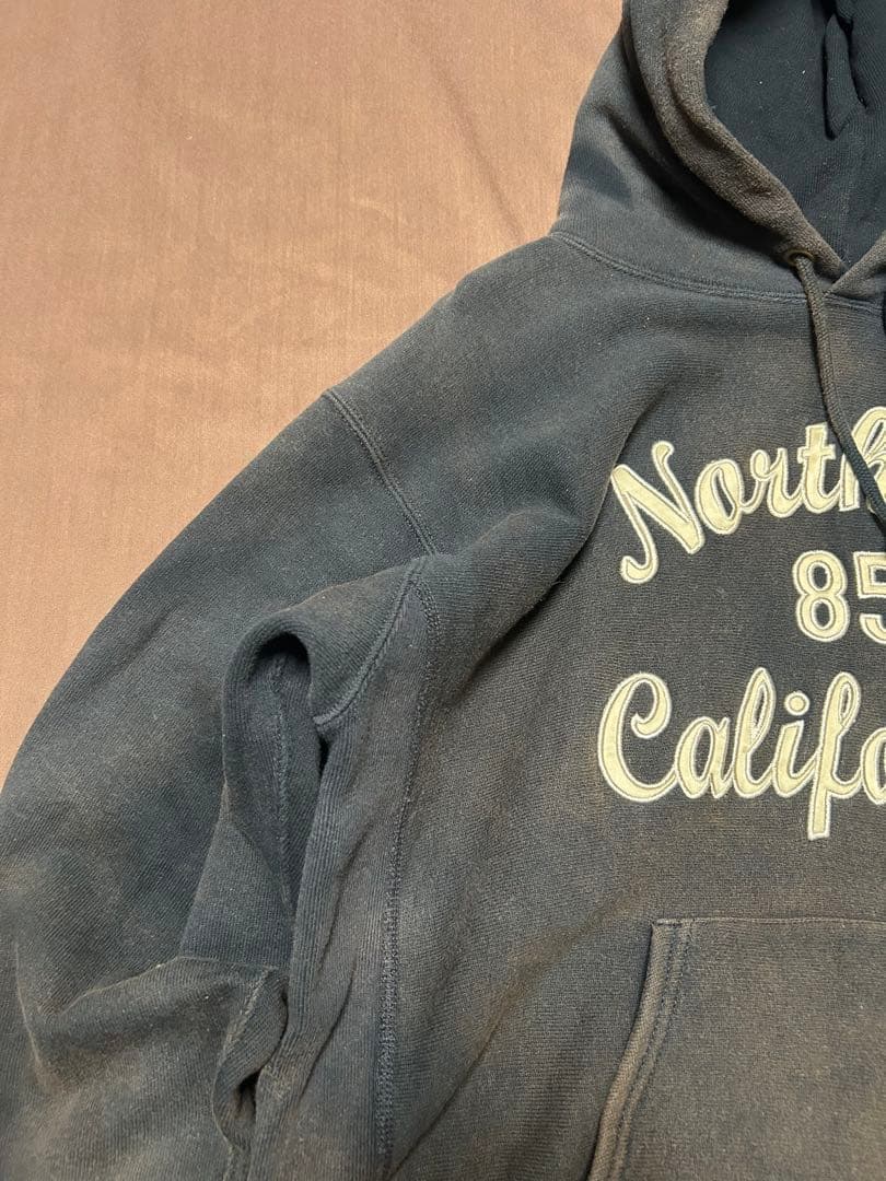 80s 3段 カレッジ Chanpion リバースウィーブ 青単色タグ 復刻