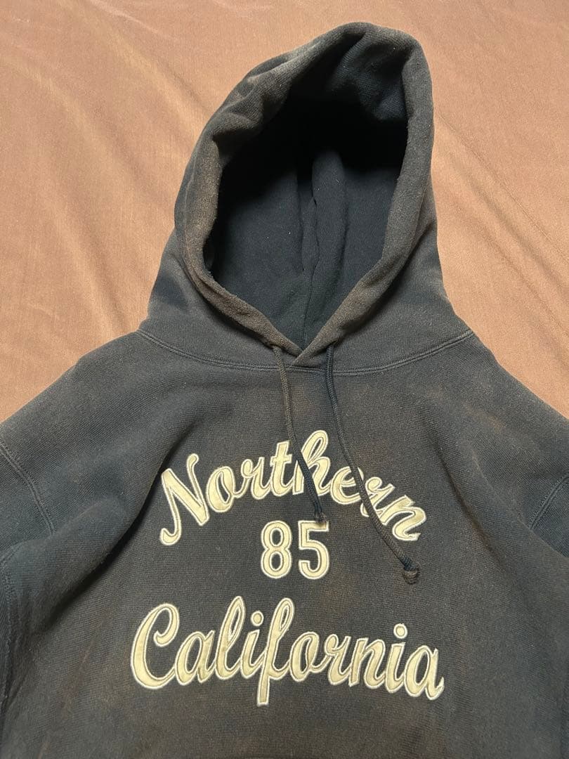 80s 3段 カレッジ Chanpion リバースウィーブ 青単色タグ 復刻