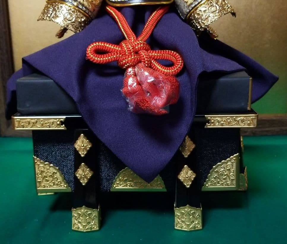 五月人形　平安旭翆作　10号兜飾り　コンパクト