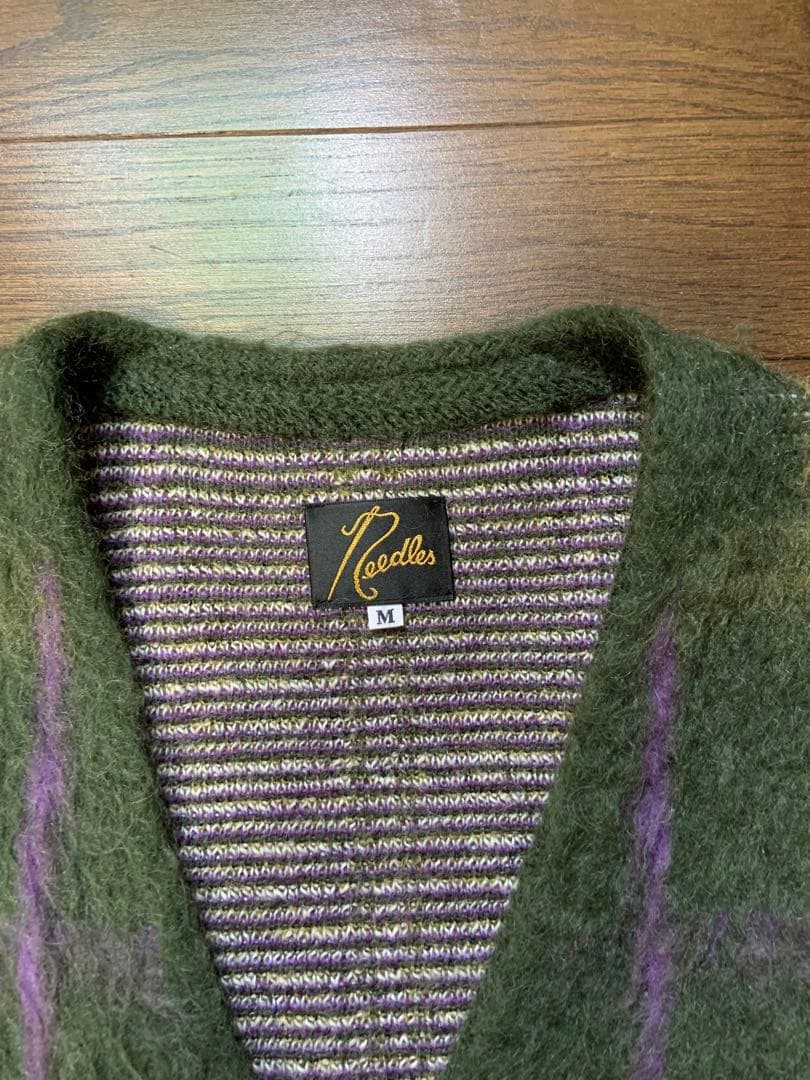 最終値下げNeedles モヘアカーディガン
