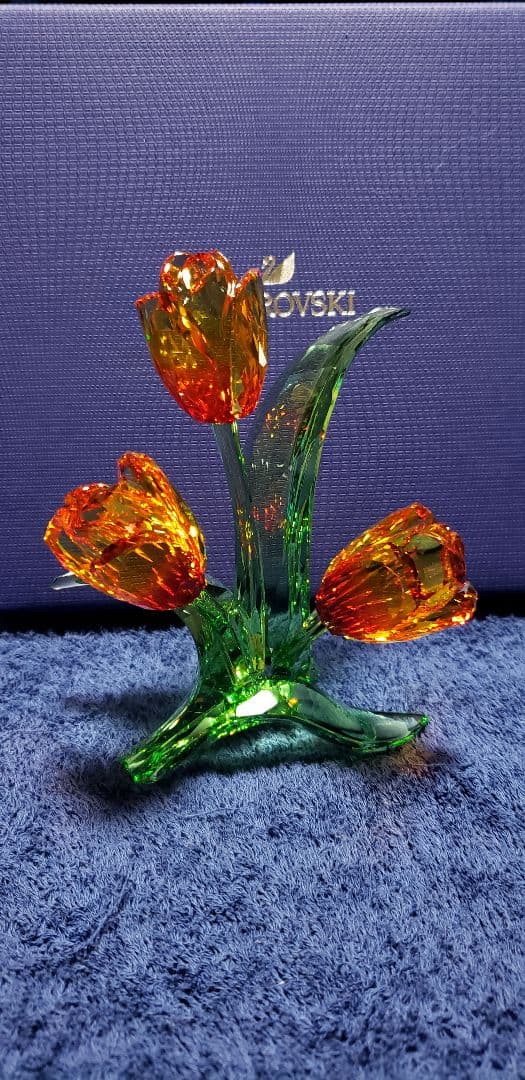 お値下げしました！スワロフスキー　チューリップ