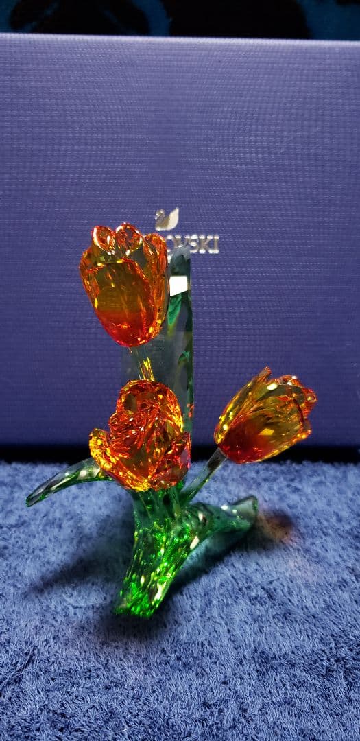 お値下げしました！スワロフスキー　チューリップ