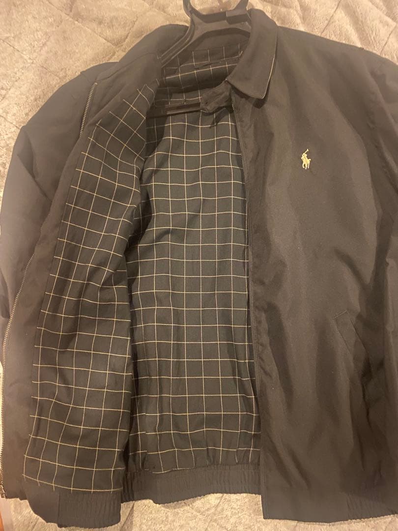 ラルフローレン　スウィングトップ　ブラック　現行　極美品