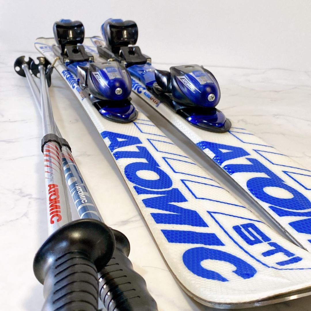 【ポール・ビンディング付】ATOMIC アトミック STI 123cm スキー板